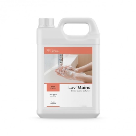 LAV'MAINS crème lavante parfumée mains 5 L pH neutre fabriquée en France