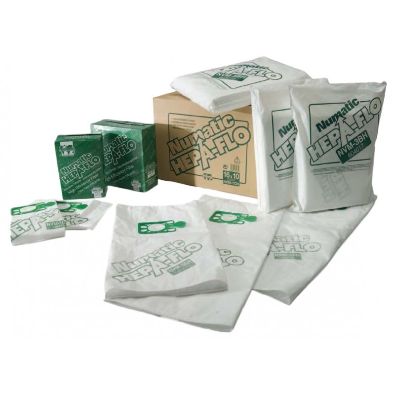 Sac aspirateur NUMATIC HEPAFLO 9 L – Haute filtration