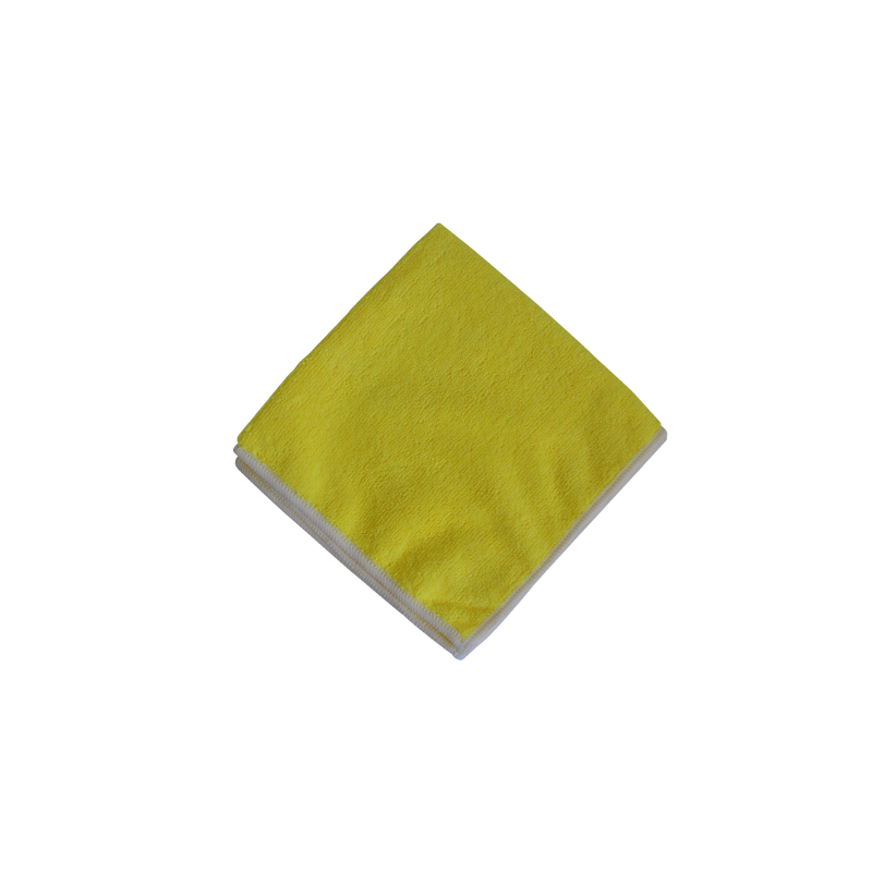 Lavette microfibre jaune 38 x 38 cm  – Paquet de 5