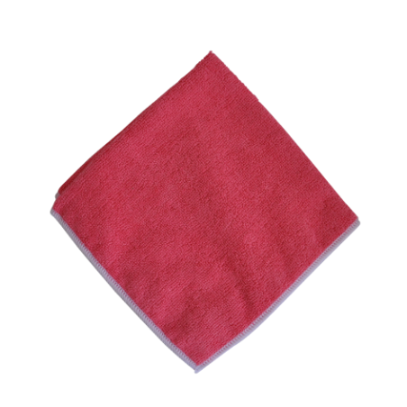 Lavette microfibre rose 38 x 38 cm – Paquet de 5