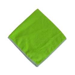 Lavette microfibre verte 38 x 38 cm – Paquet de 5