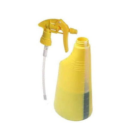 Pulvérisateur 650 ml tête jaune gradué