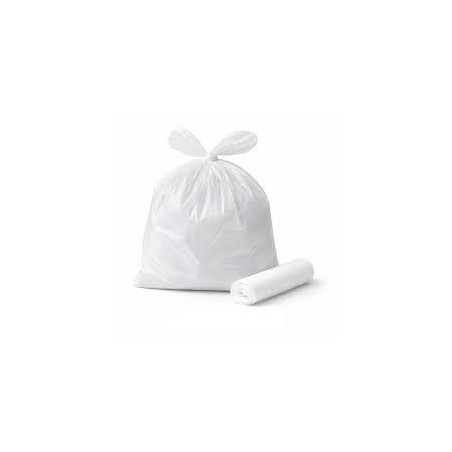 Sacs poubelle blancs 10 litres – épaisseur 9 microns