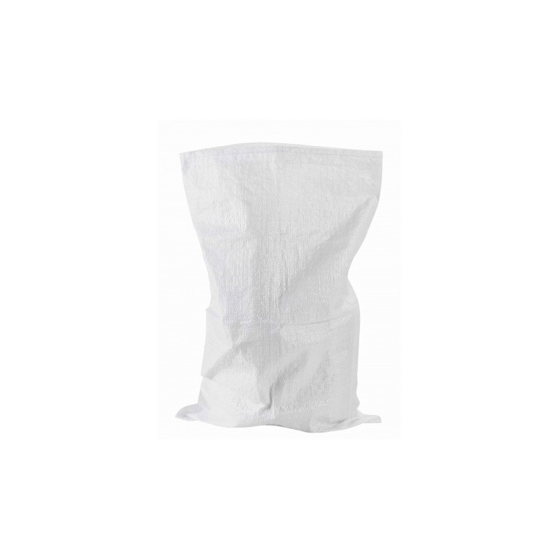 Sac à Gravats PP Tissé Blanc 80 L -  Clean By Luna