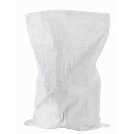 Sac à Gravats PP Tissé Blanc 80 L -  Clean By Luna
