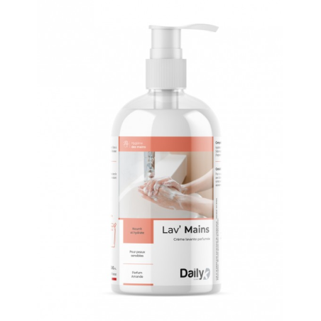 LAV'MAINS crème lavante parfumée mains 500 ml pH neutre fabriquée en France