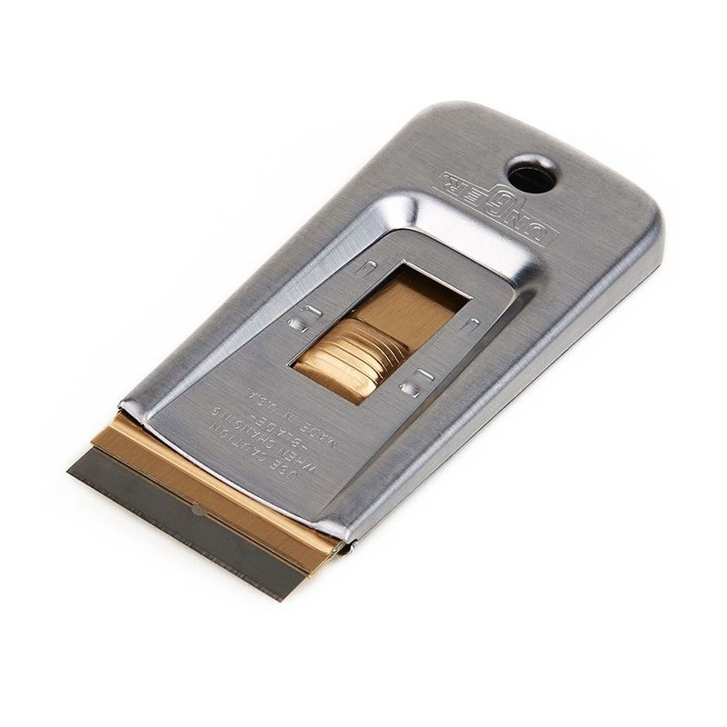 Grattoir vitre Unger avec lame de 4 cm pour le nettoyage des surfaces vitrées