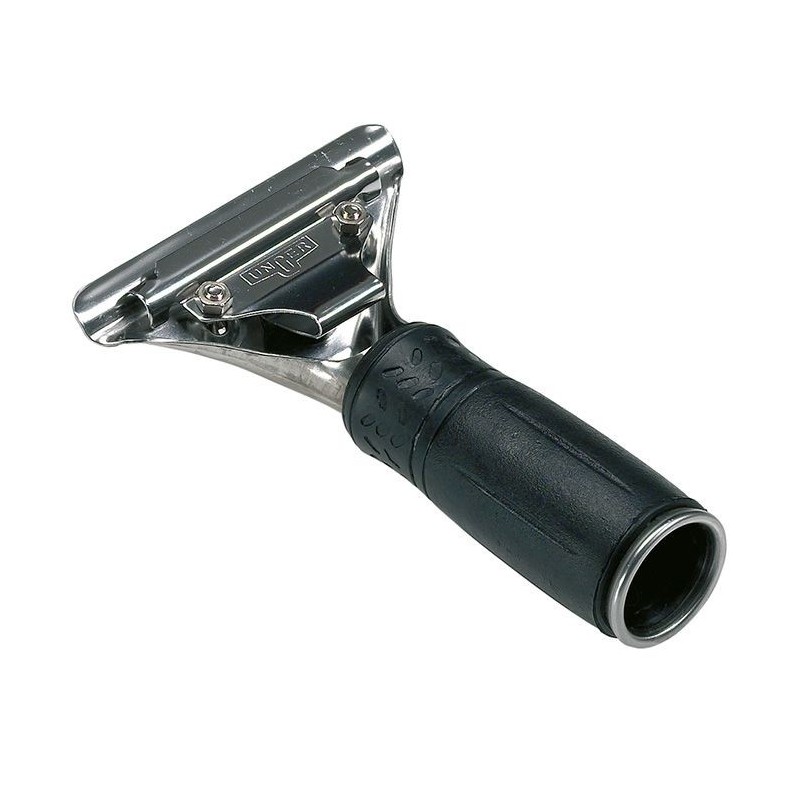 Poignée raclette S Unger en inox avec revêtement en caoutchouc ergonomique