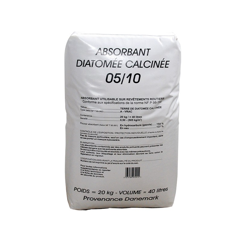 Absorbant diatomée haute performance sac 20 kg