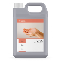 GHA gel hydroalcoolique 5 L virucide EN 14476 fabriqué en France