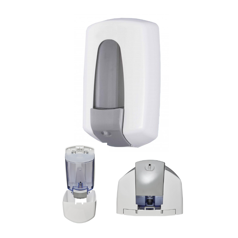 Distributeur de Gel Hydroalcoolique AITANA Blanc - Clean By Luna