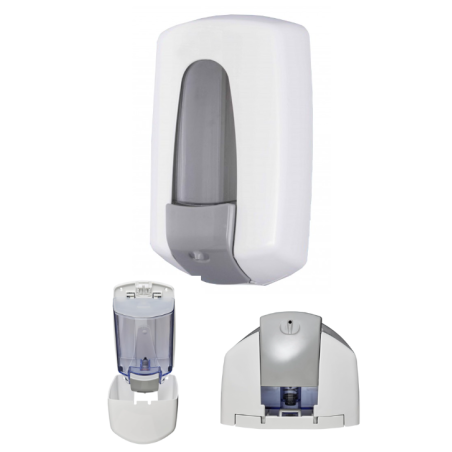 Distributeur de Gel Hydroalcoolique AITANA Blanc - Clean By Luna
