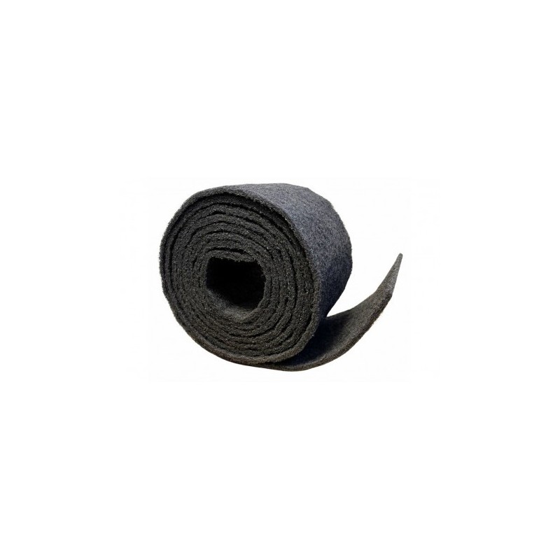 Rouleau abrasif noir 14 cm x 3 m