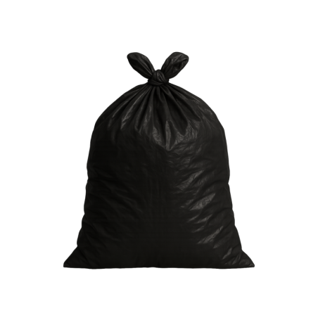 Sac poubelle 130 litres noir 33 microns professionnel - Clean By Luna