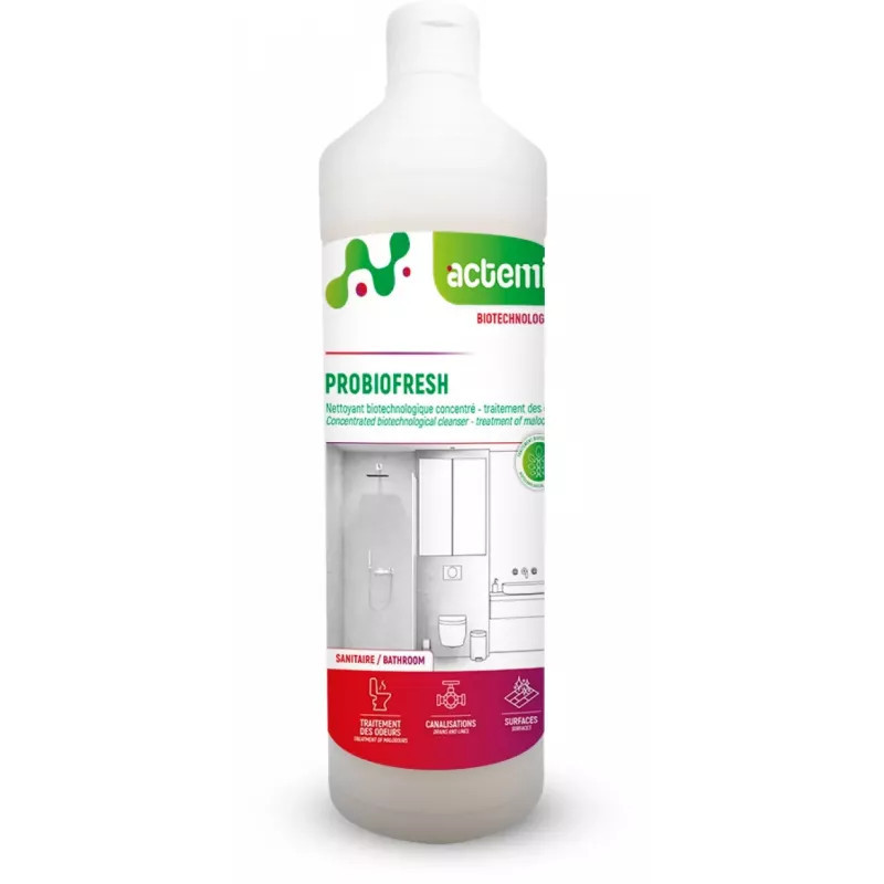 PROBIOFRESH – Destructeur d'odeurs professionnel aux micro-organismes 1 L