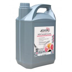 JEDOR 3D Détergent Surodorant Désinfectant Virucide 5 L – Parfum Pamplemousse