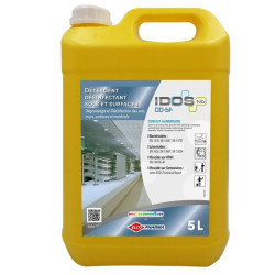 IDOS DD-SF détergent désinfectant professionnel contact alimentaire bidon 5 litres