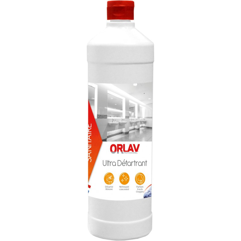 ORLAV Ultra Détartrant détartrant sanitaire concentré bidon 1 litre