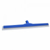 Raclette sol alimentaire 55 cm mousse blanche fixe - Monture bleue