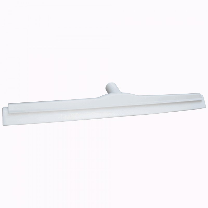 Raclette sol alimentaire 55 cm mousse blanche fixe - Monture blanche