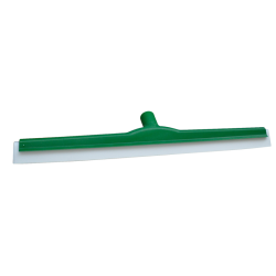 Raclette sol alimentaire 55 cm mousse blanche fixe - Monture verte