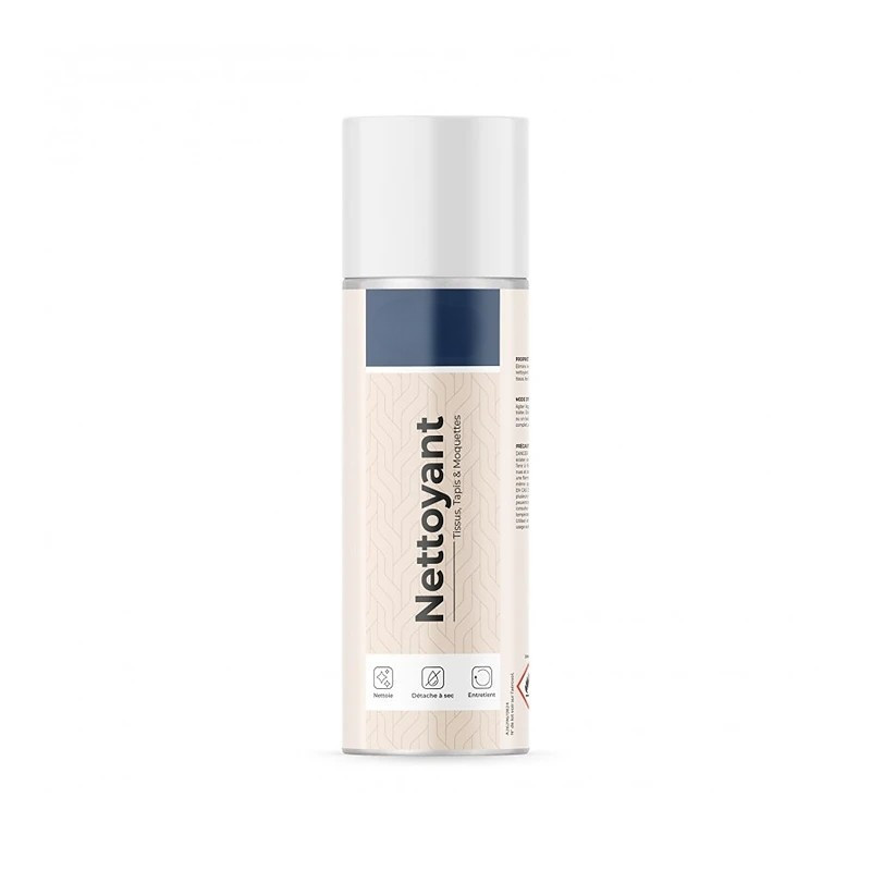 Nettoyant professionnel en mousse sèche pour textiles, tapis et moquettes - Aérosol 600 ml