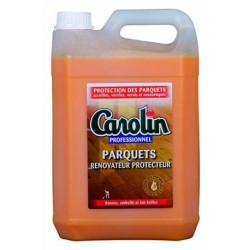 CAROLIN Rénovateur Protecteur émulsion professionnelle pour parquets bidon 5 litres