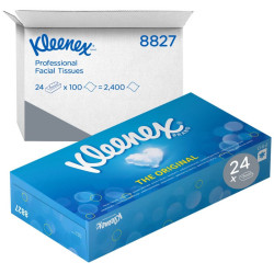 Kleenex The Original - Carton de 24 boîtes de 100 mouchoirs