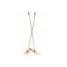 Manche double pour balai ciseaux 2 x 1 m