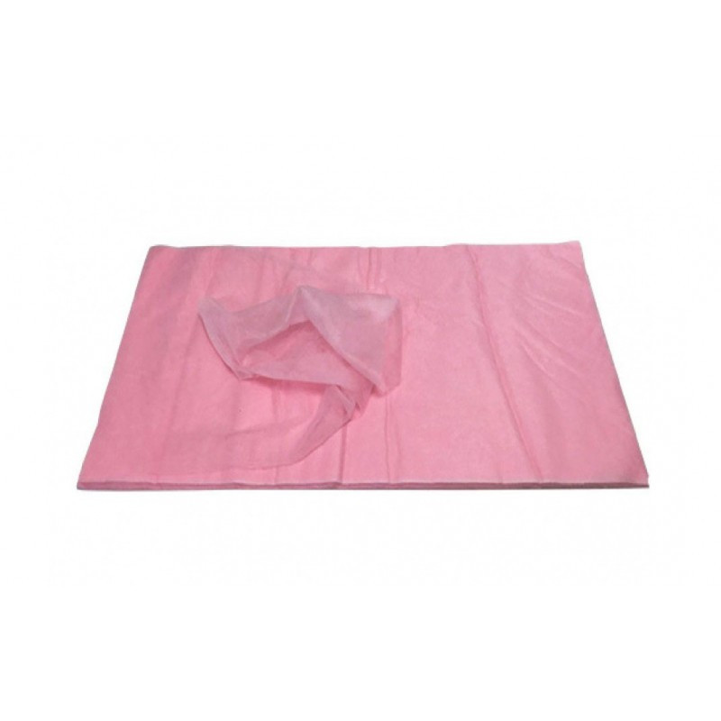 Gazes roses imprégnées jetables 60 × 30 cm pour balayage et dépoussiérage des sols