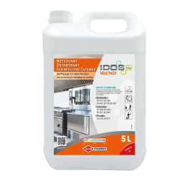 IDOS ND2 INOX NG détartrant désinfectant pour surfaces inox et cuisines professionnelles 5 L