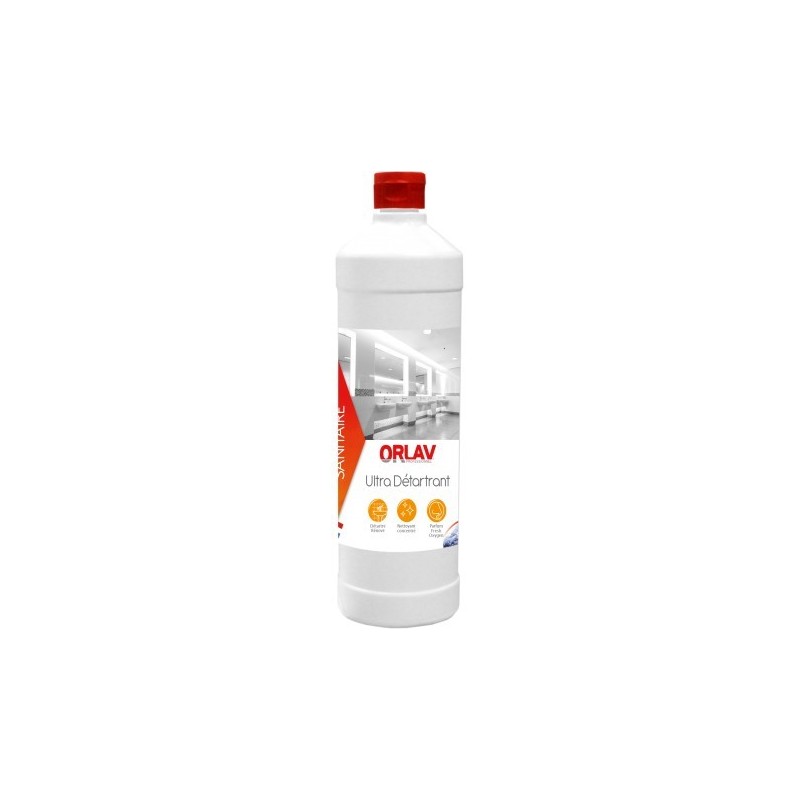ORLAV Ultra Détartrant détartrant sanitaire concentré bidon 1 litre