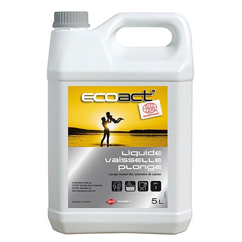 ECOACT' Liquide Vaisselle Plonge Ecocert pour lavage manuel de la vaisselle