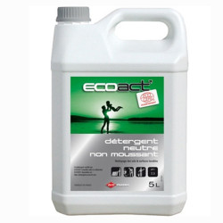 ECOACT' Détergent Neutre Non Moussant Ecocert pour sols et surfaces