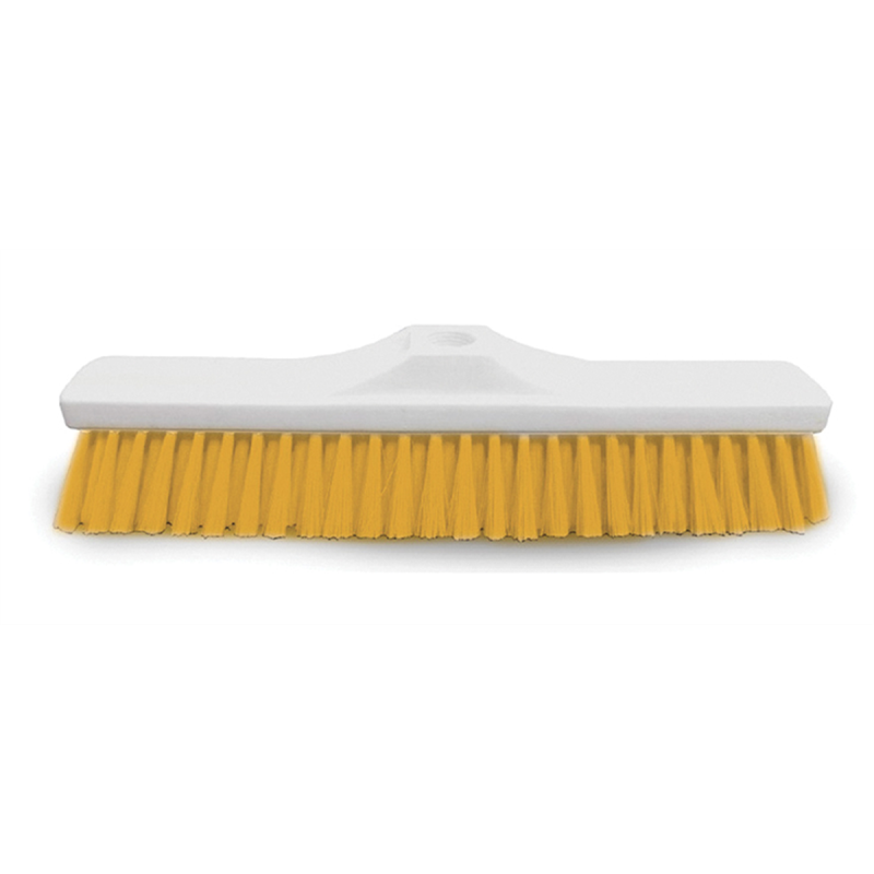 Balai alimentaire souple 29 cm fibre jaune
