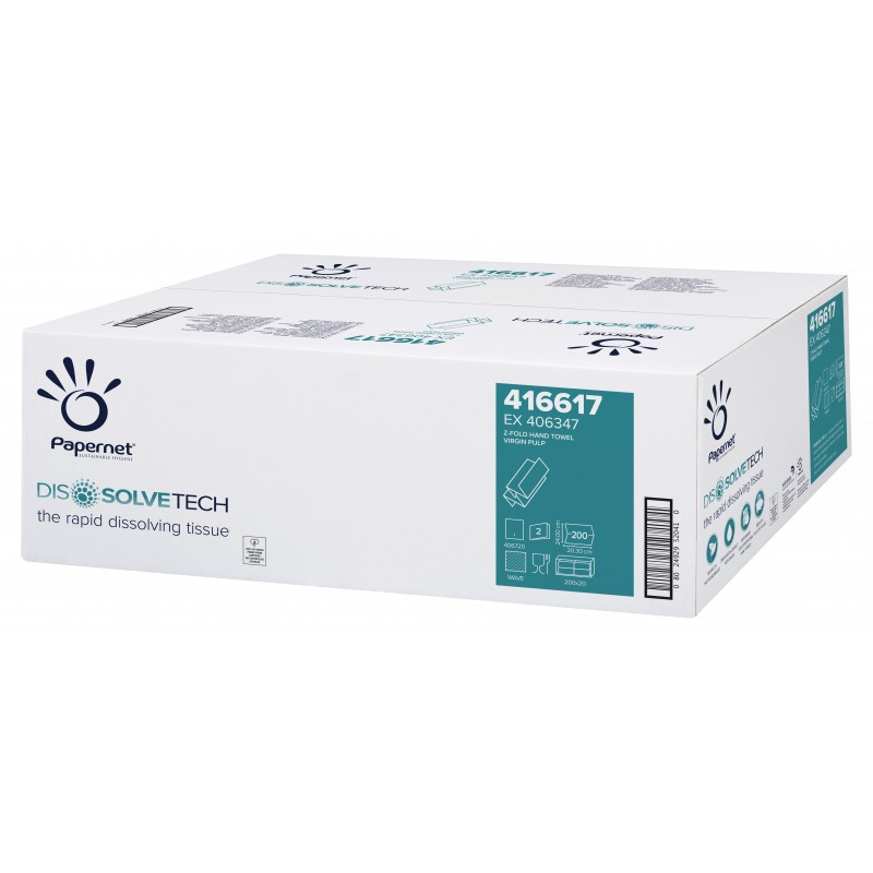 Essuie-mains Z Dissolve Tech – 4000 feuilles