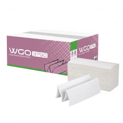 Essuie-mains W blanc Écolabel 2 plis – Pure ouate – 3750 feuilles