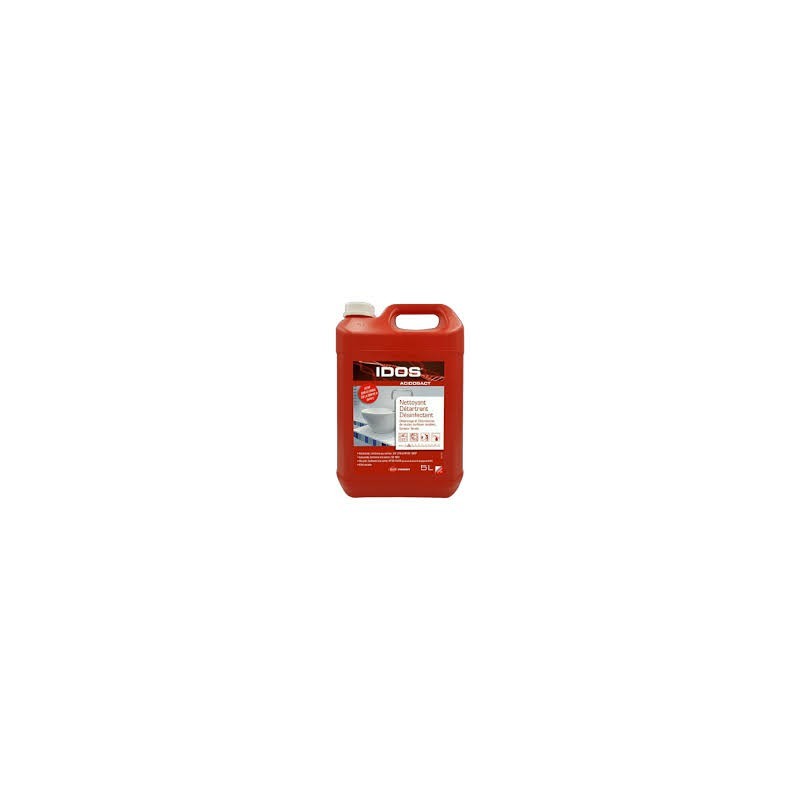 IDOS ACIDOBACT NG nettoyant détartrant désinfectant professionnel bidon 5 litres