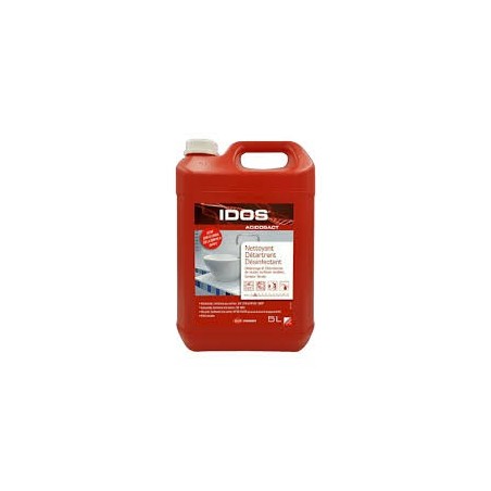 IDOS ACIDOBACT NG nettoyant détartrant désinfectant professionnel bidon 5 litres