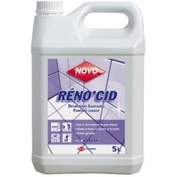 NOVO RENO'CID rénovant acide concentré sanitaires bidon 5 litres