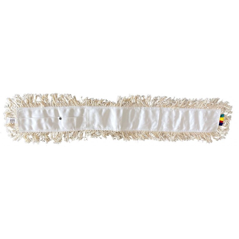 Frange coton 1 m pour balai ciseaux lot de 2