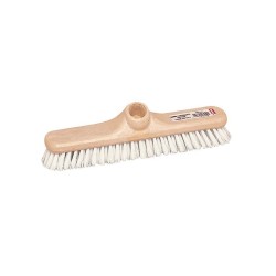 Lave-pont nylon blanc 30 cm monture hêtre douille à vis