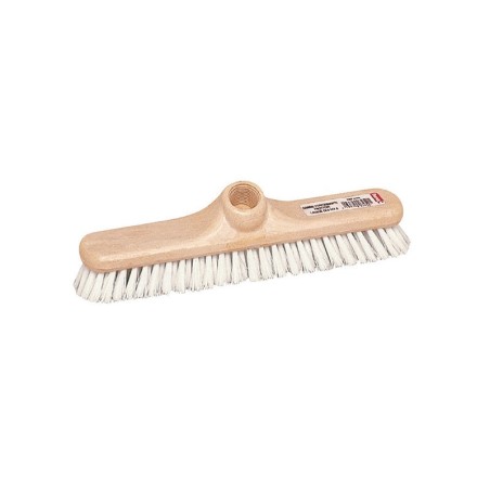 Lave-pont nylon blanc 30 cm monture hêtre douille à vis
