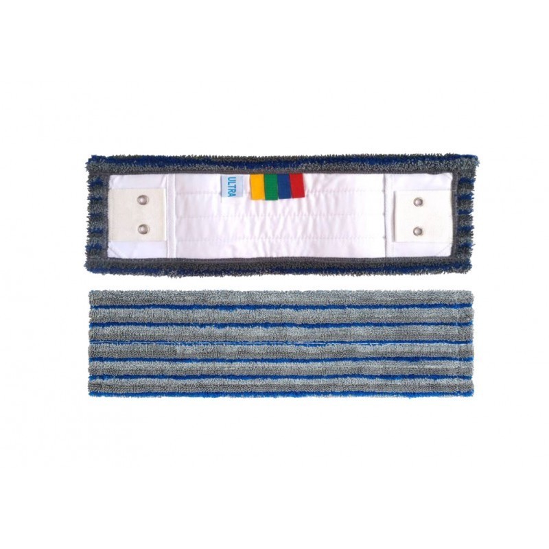 Frange microfibre ULTRA 40 cm à poches et languettes universelles