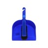Pelle plastique avec balayette nylon bleue
