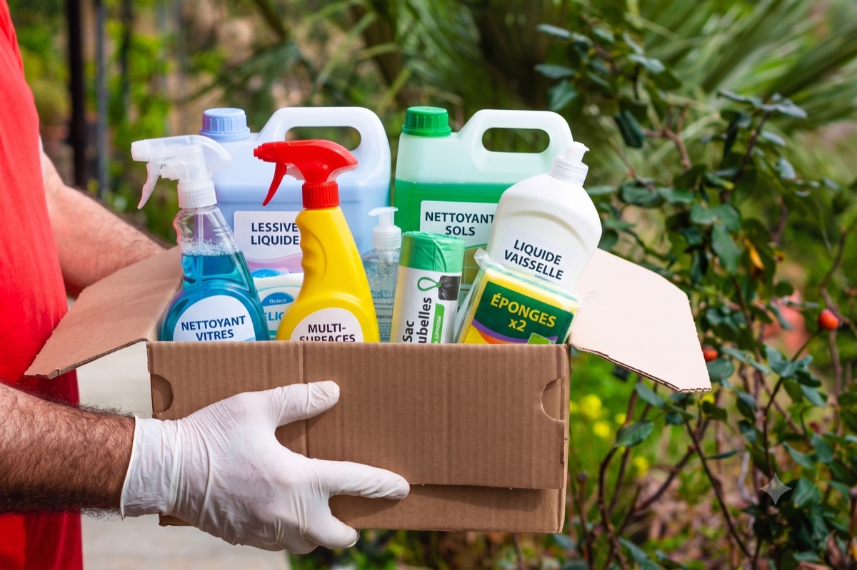 Livraison de produits d'hygiène professionnelle